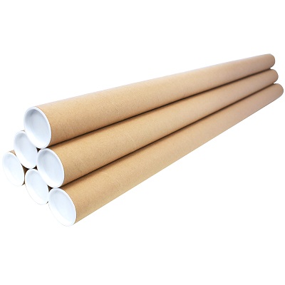 10 x A0 Cardboard Postal Tubes - 885x45mm (35x2